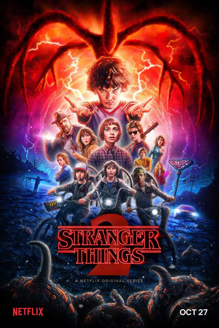 Poster final Stranger Things 2 Poster final Stranger Things 2