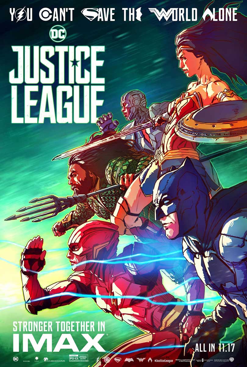 Póster Liga de la Justicia IMAX Póster Liga de la Justicia IMAX