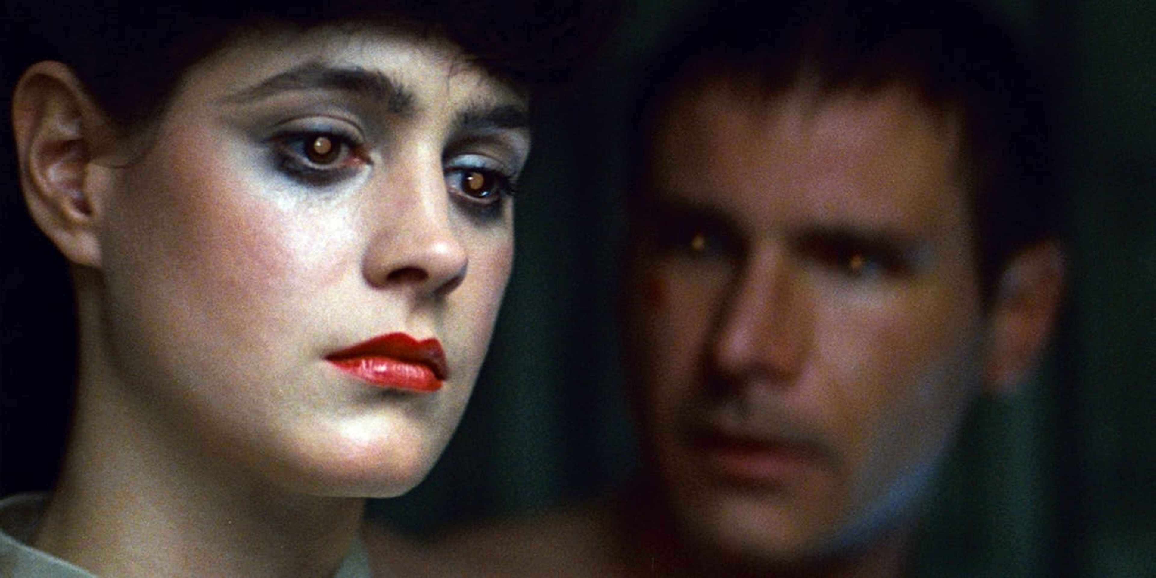 Rachael y Deckard en Blade Runner