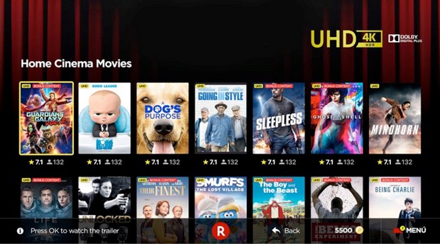 Rakuten TV Qué es 4K HDR