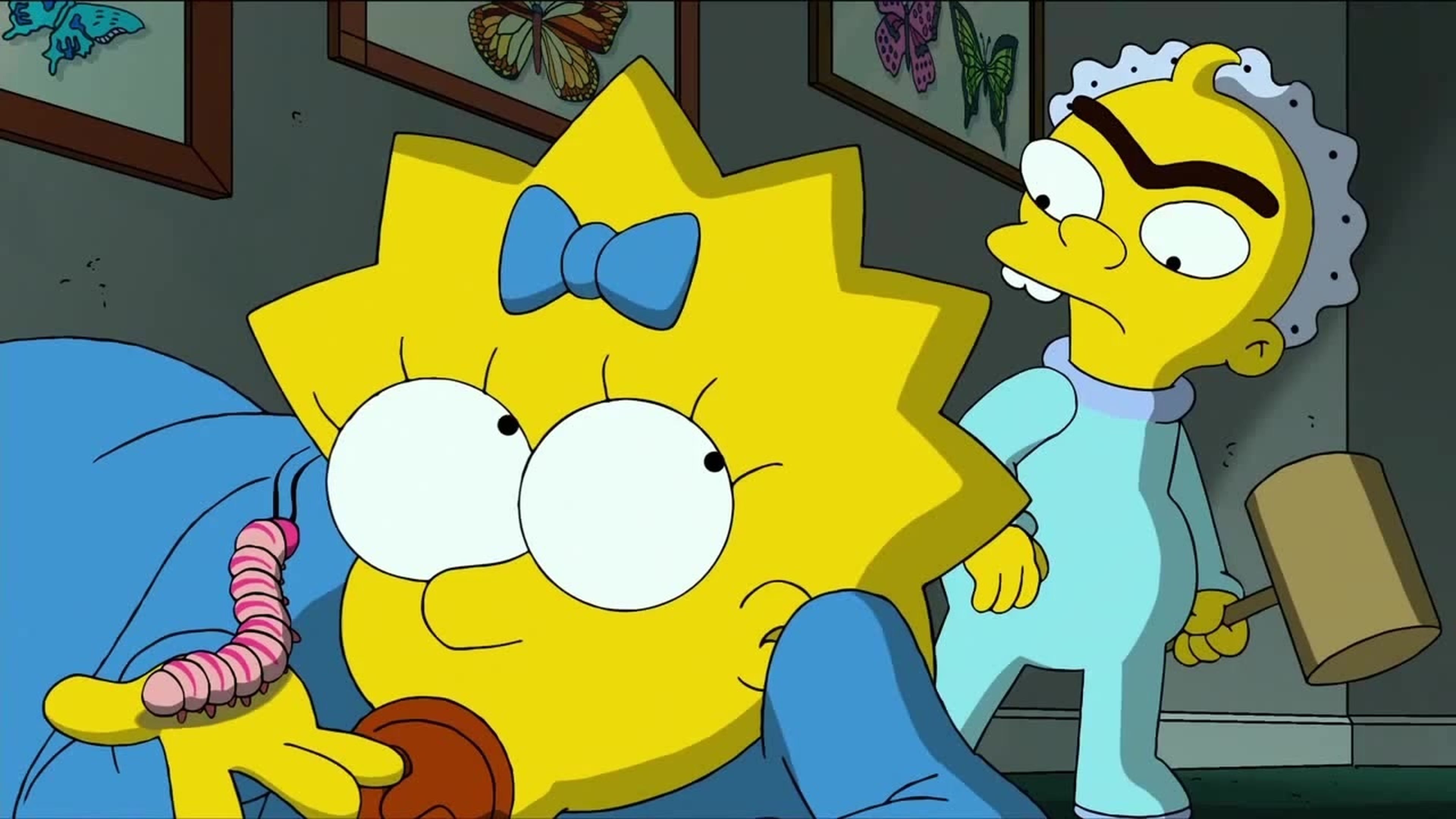 Los Simpson: Maggie dirá sus primeras palabras en la Casa-árbol del terror XXVIII