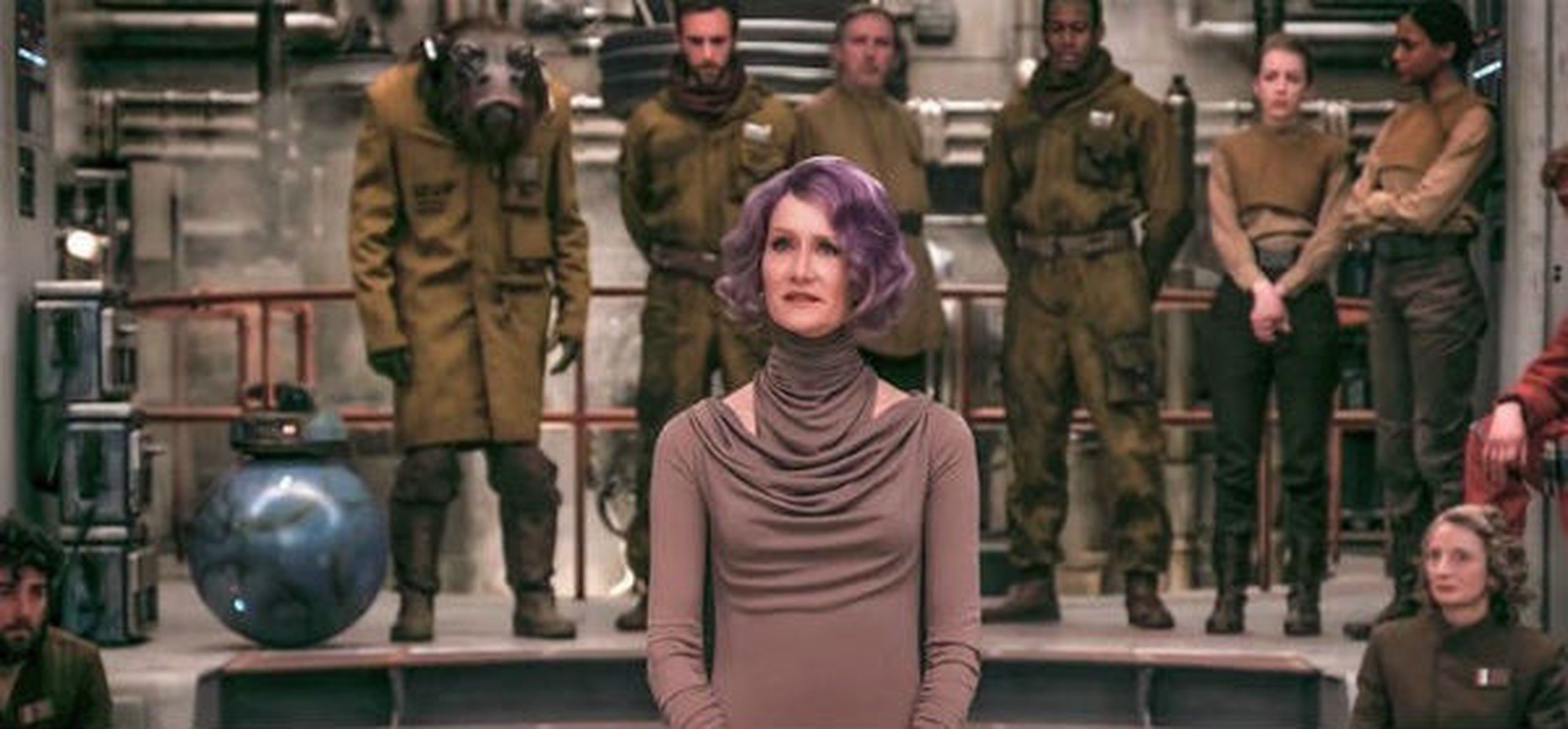 Star Wars: Los últimos Jedi muestra una nueva imagen de Amilyn Holdo