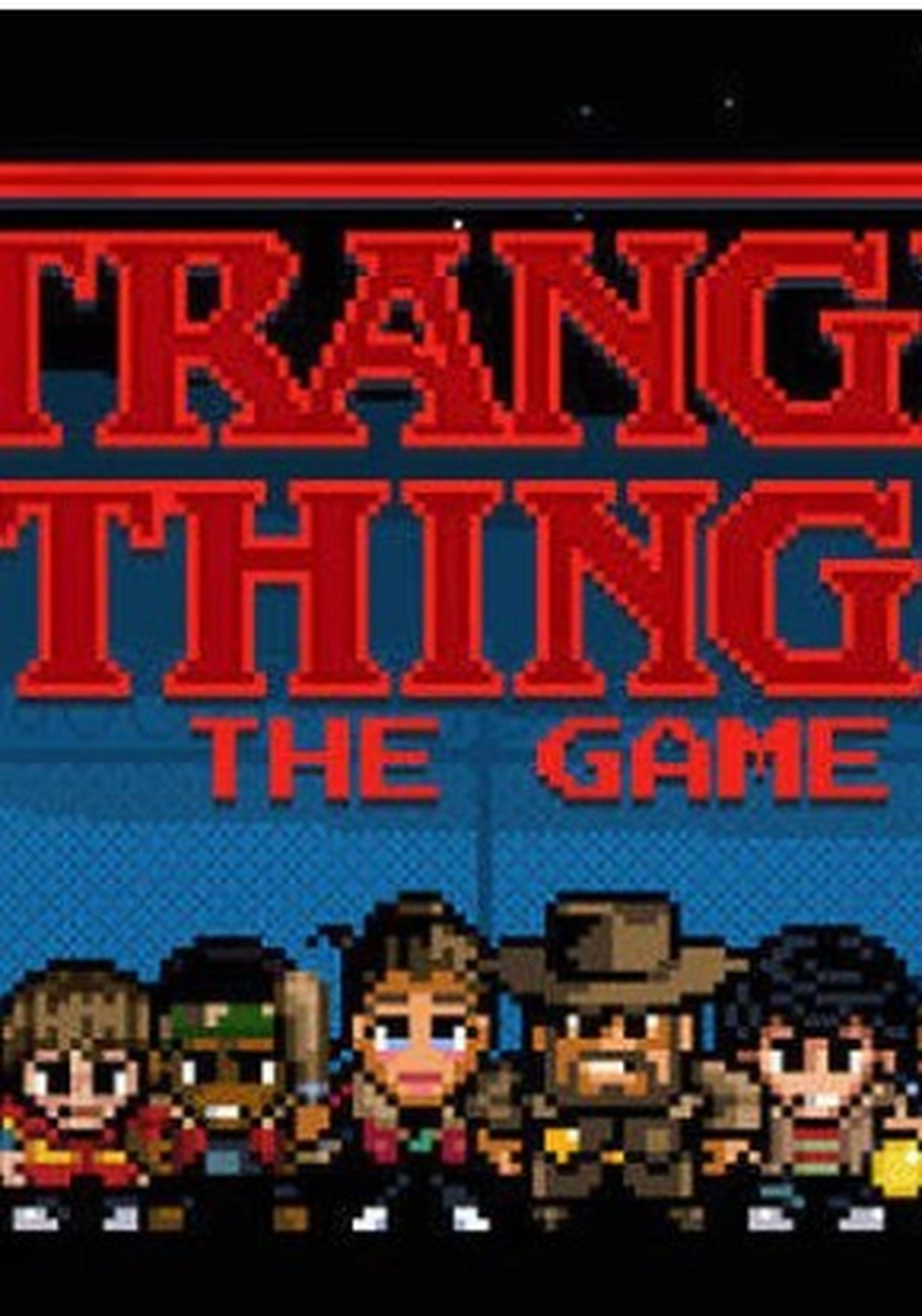 Stranger Things Game Cover