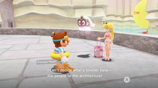 Super Mario Odyssey Peach Super Mario Odyssey Peach