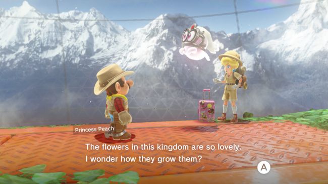 Super Mario Odyssey Peach Super Mario Odyssey Peach