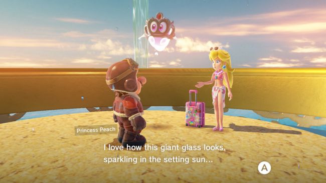 Super Mario Odyssey Peach Super Mario Odyssey Peach