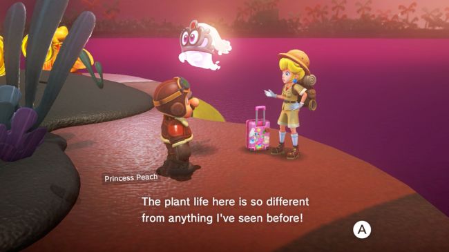 Super Mario Odyssey Peach Super Mario Odyssey Peach