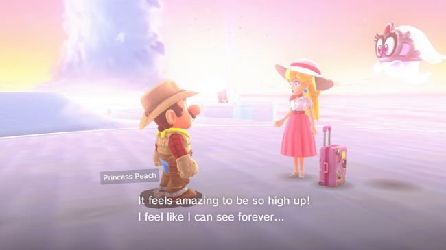 Super Mario Odyssey Peach Super Mario Odyssey Peach
