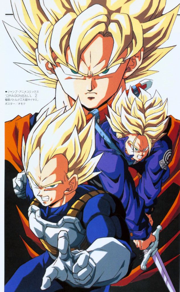 Las transformaciones de los saiyans Las transformaciones de los saiyans