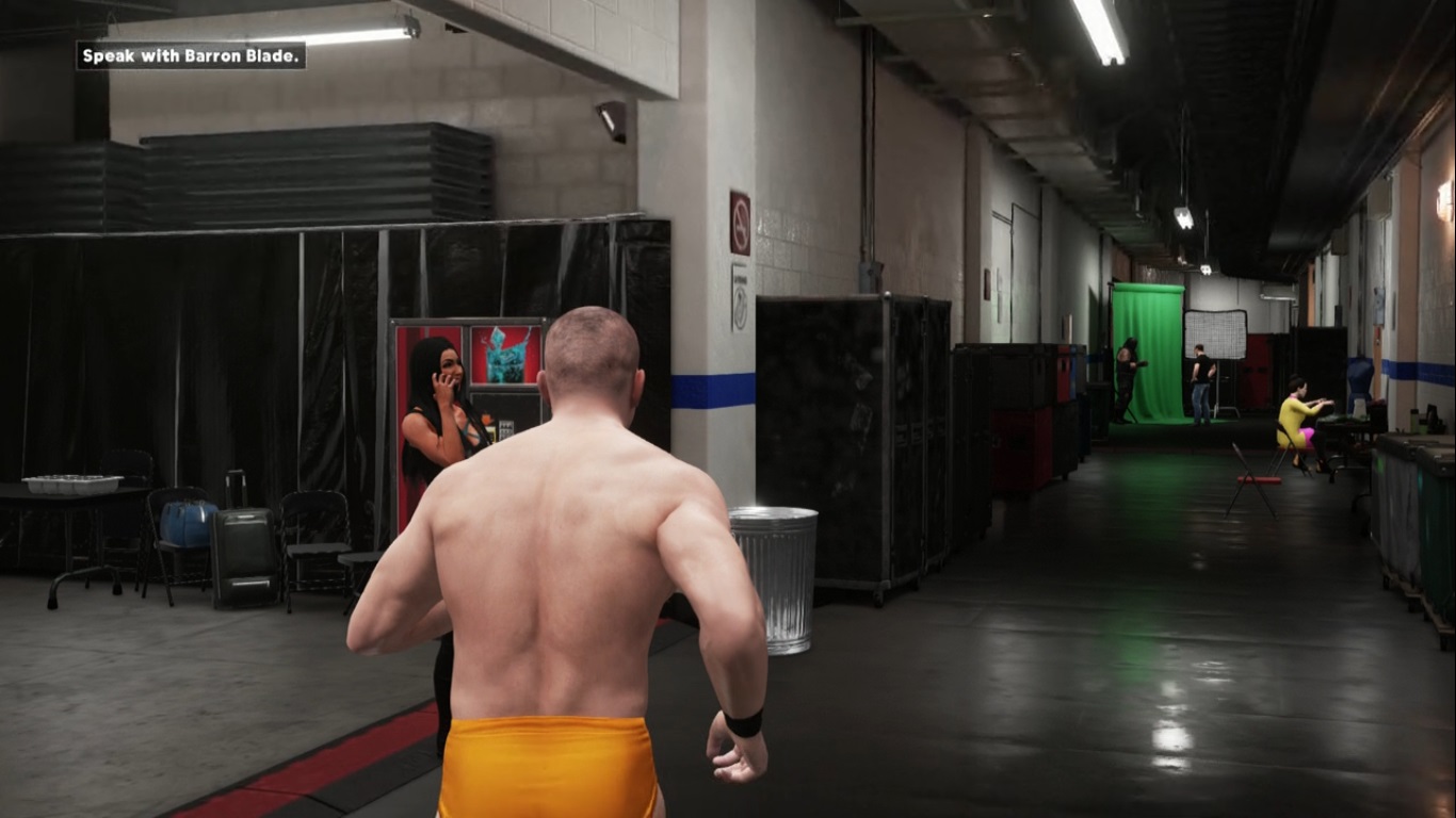WWE 2K18 - Backstage WWE 2K18 - Backstage