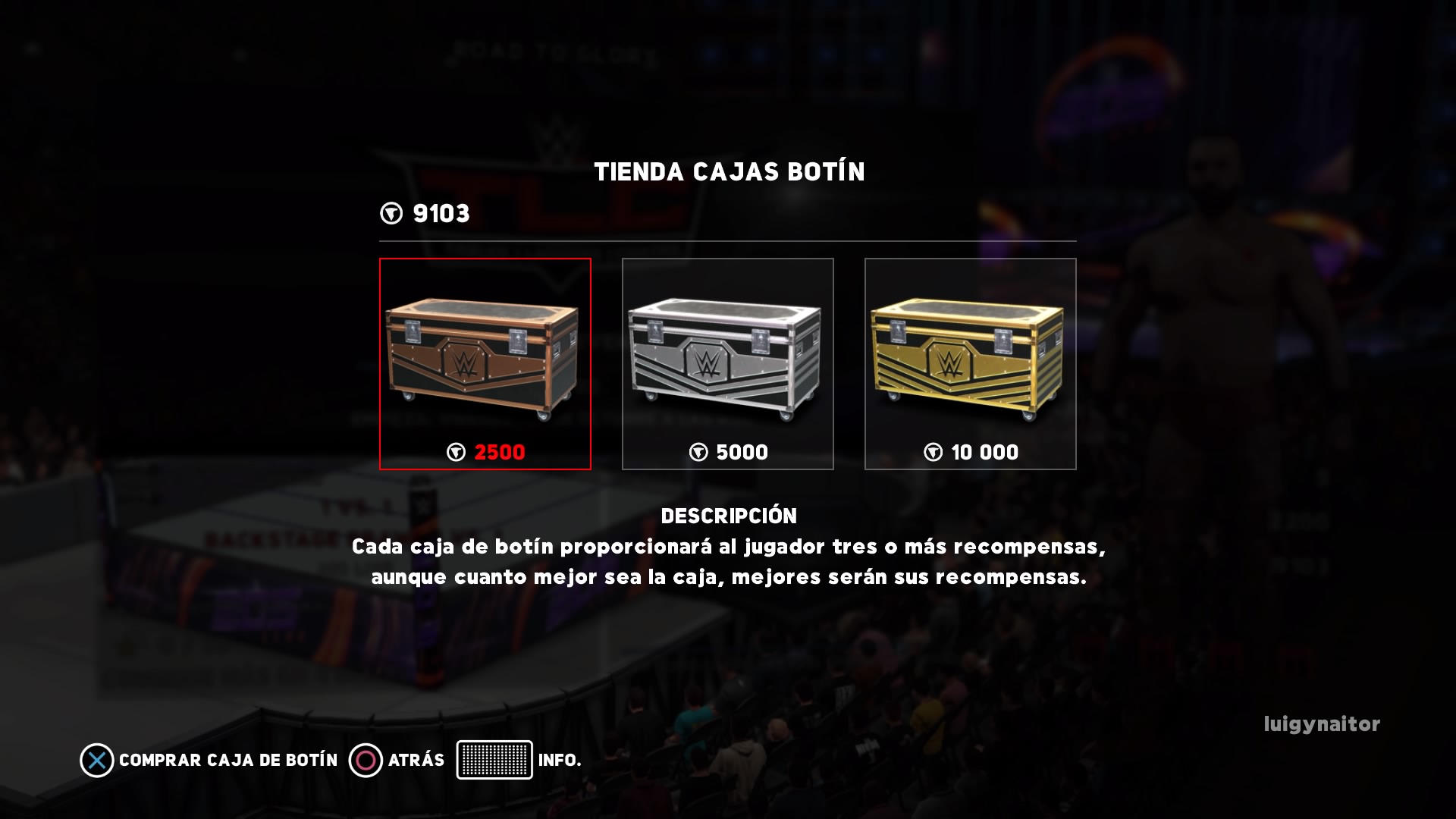 WWE 2K18 - Potenciadores WWE 2K18 - Potenciadores