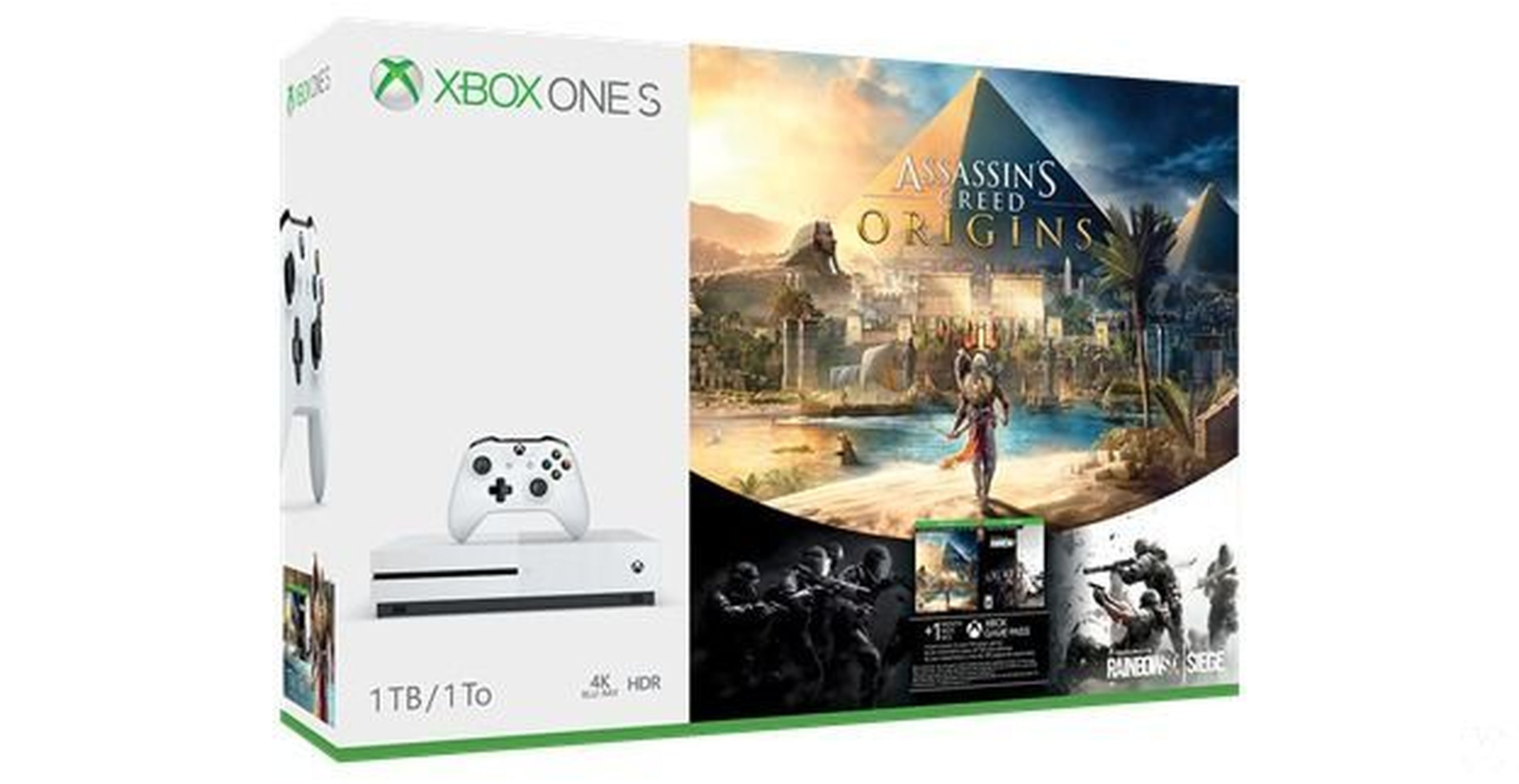 Xbox One S + Assassin's Creed Origins