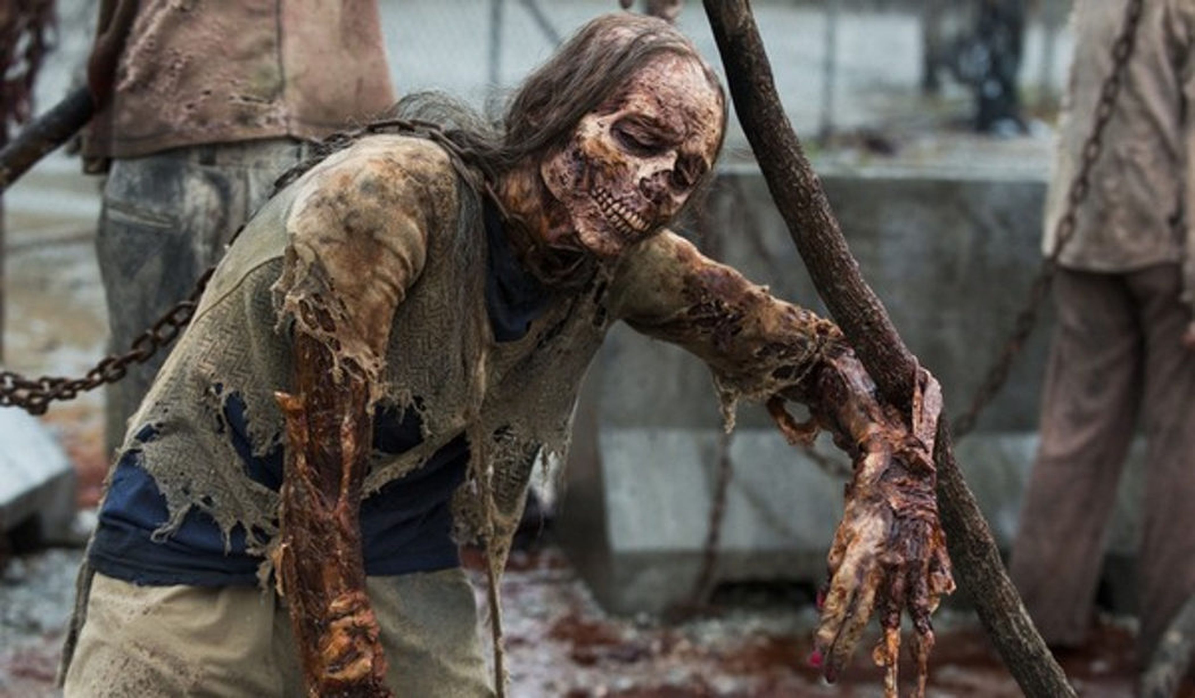 Zombies de la octava temporada de The Walking Dead
