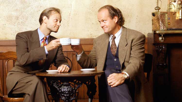 Frasier (1991 - 2004) Los 10 mejores spin-off de series de televisión que hemos visto