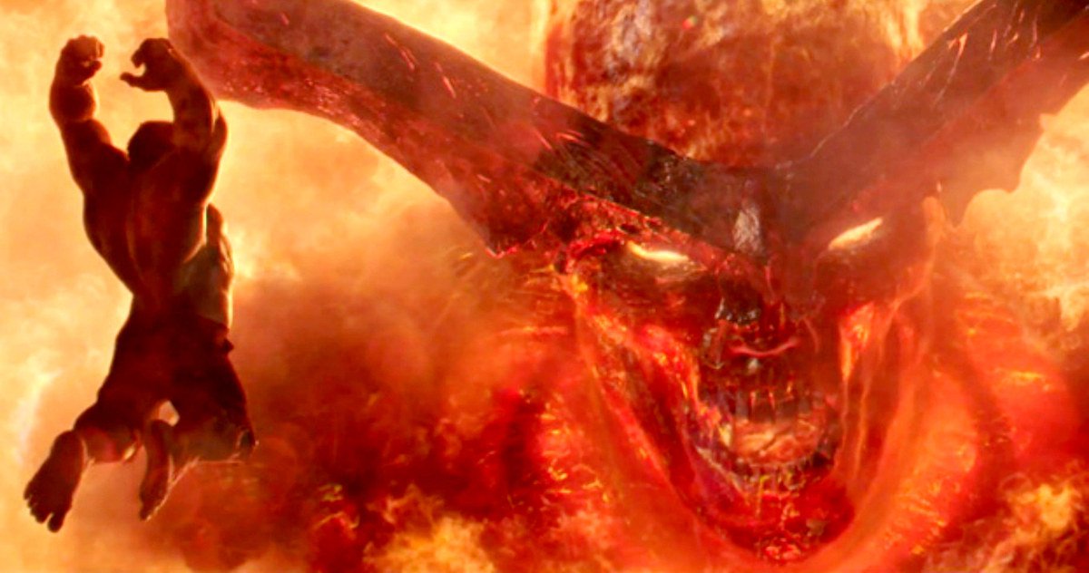 Surtur y la llama eterna Los 25 mejores Easter eggs que vimos en Thor Ragnarok