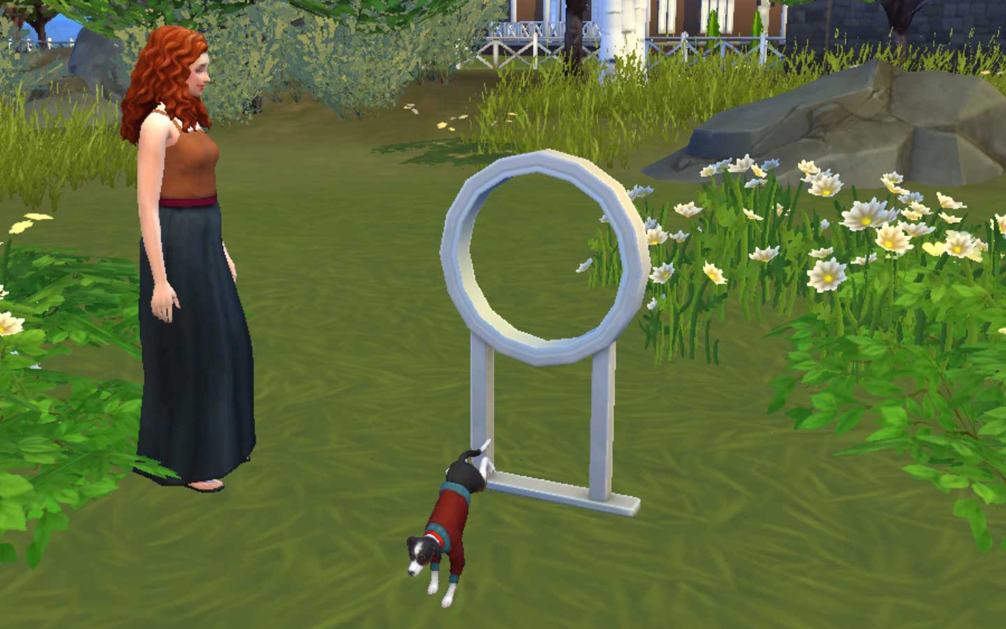 Adiestramiento en Sims 4: Perros y Gatos