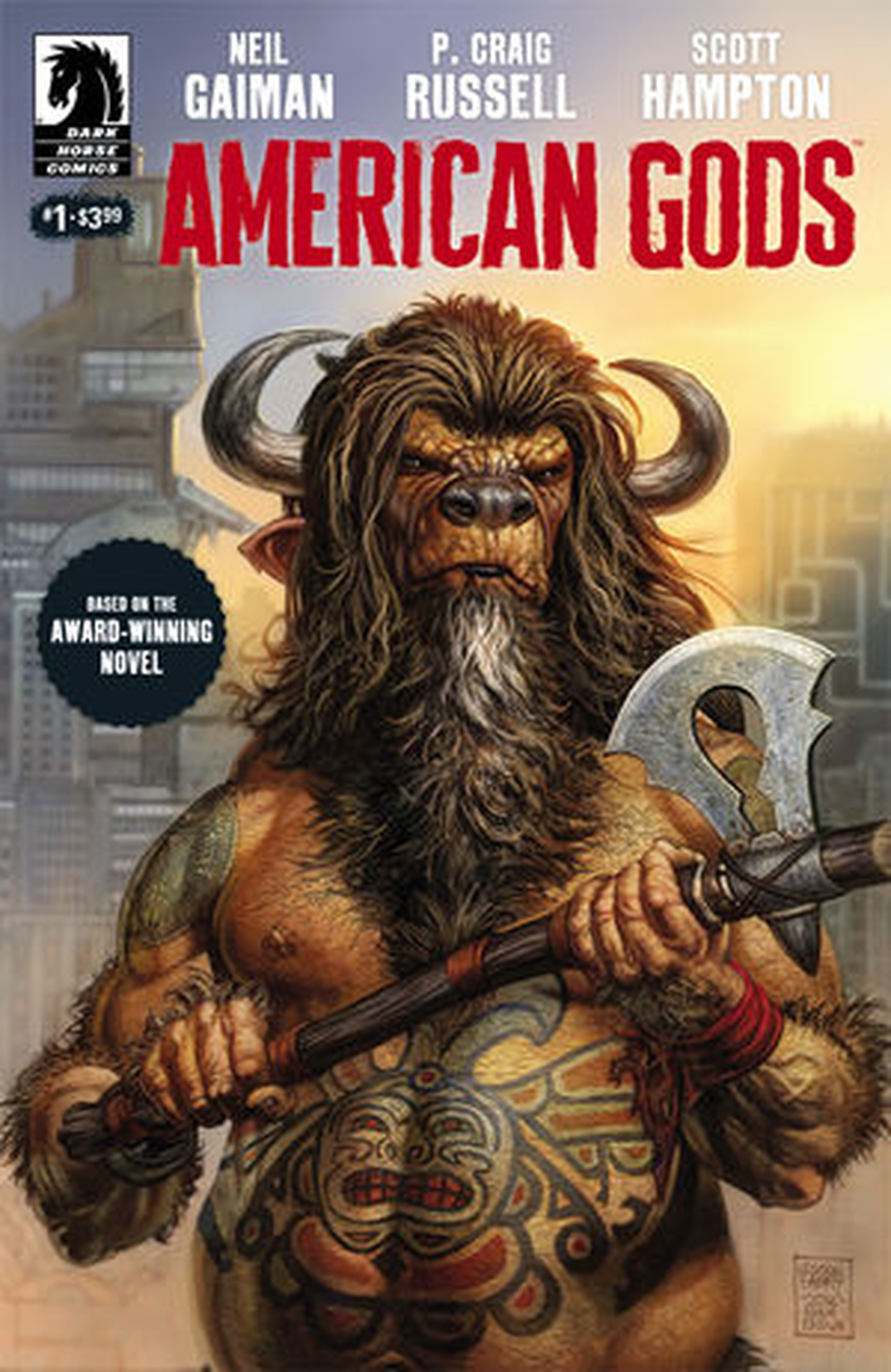 American Gods cómic Portada