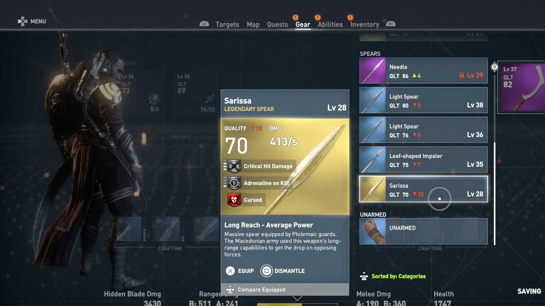 Assassins Creed Origins armas malditas Assassins Creed Origins armas malditas