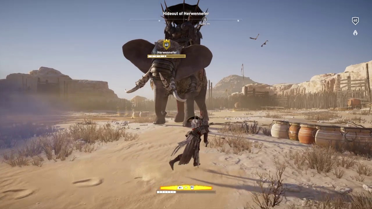 Assassin's Creed Origins elefantes de guerra Assassin's Creed Origins elefantes de guerra