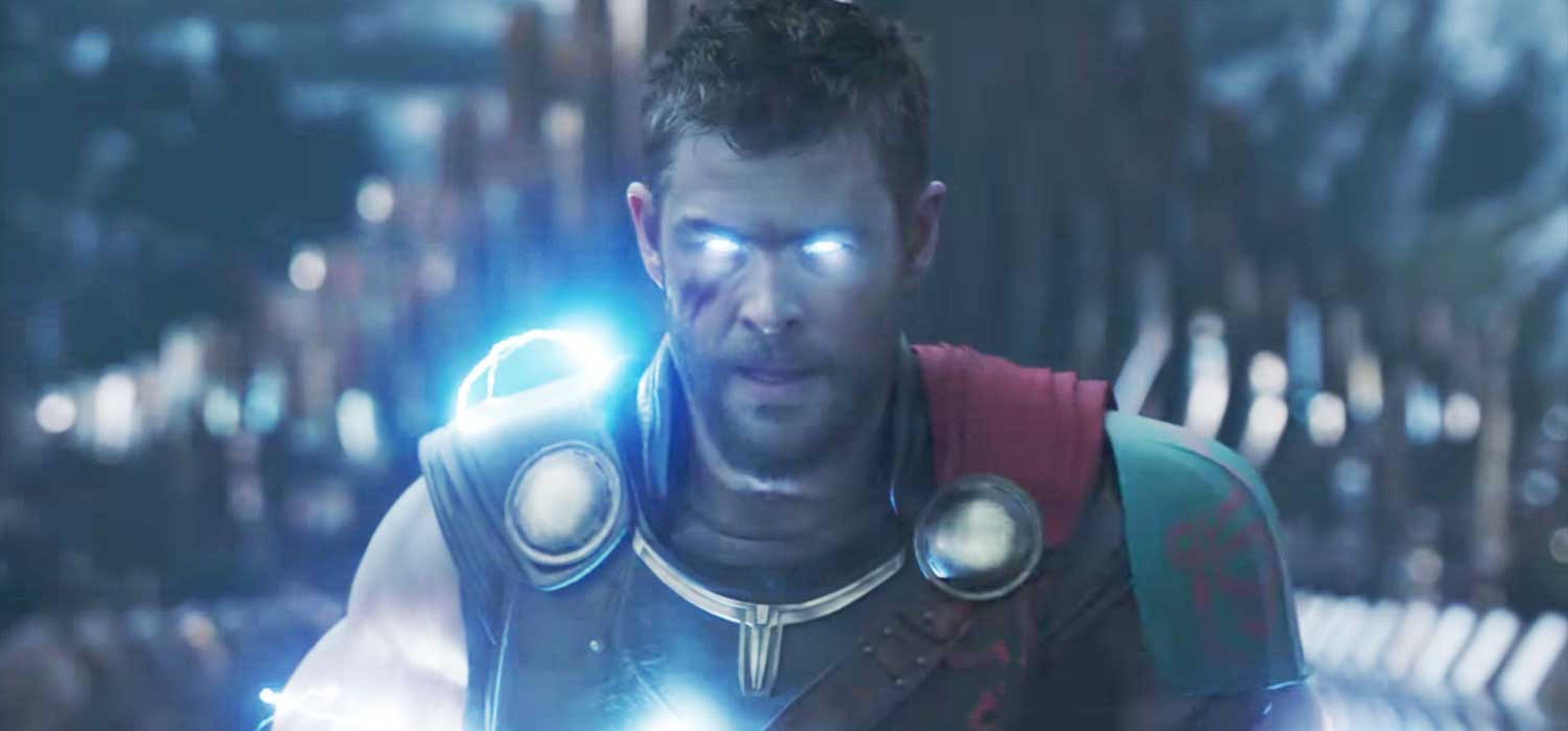 Las caras de la torre de El Gran Maestro en Thor: Ragnarok