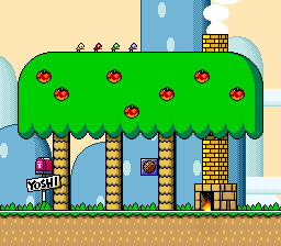 Casa de Yoshi en Super Mario World Casa de Yoshi en Super Mario World