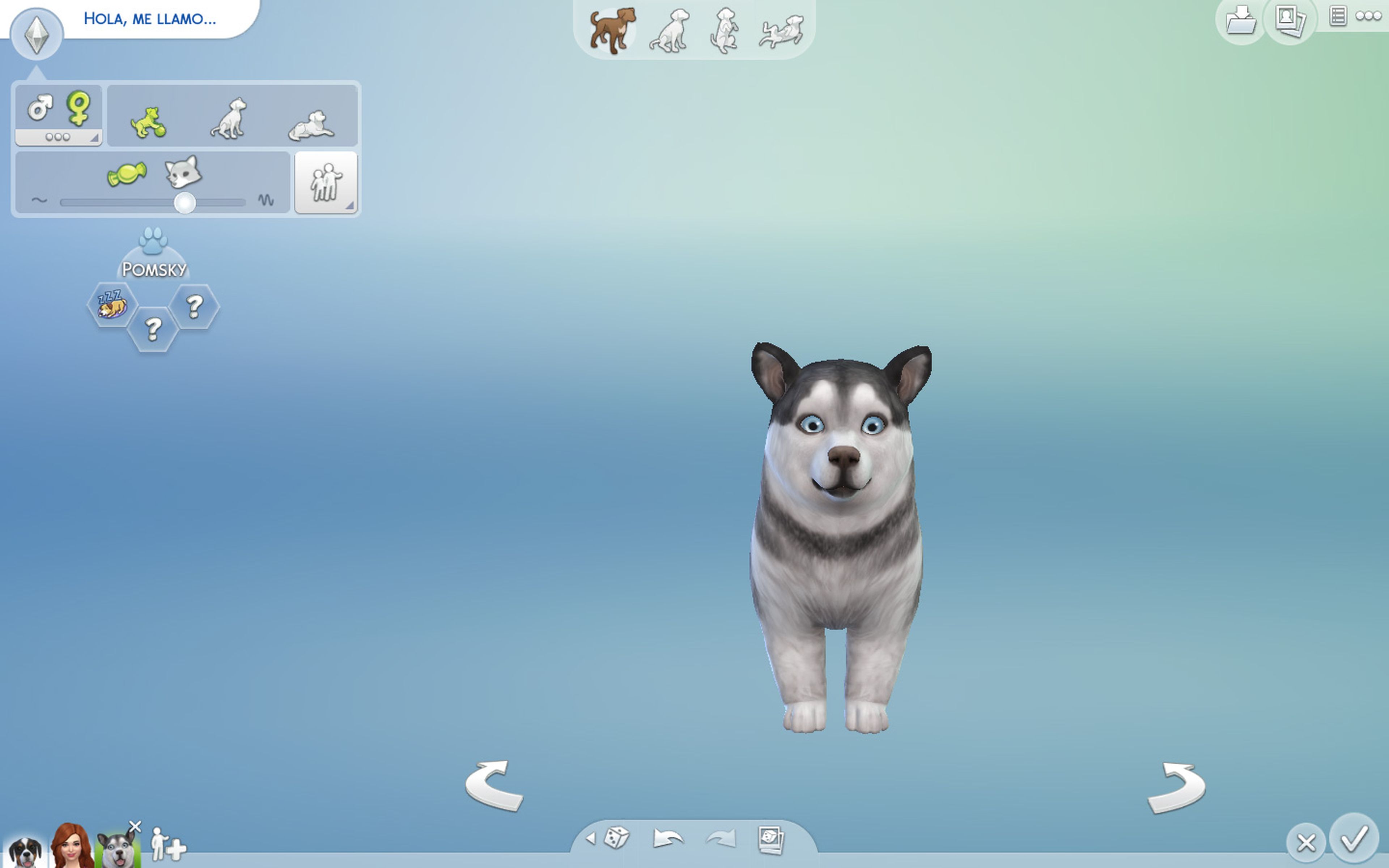 Crear un perro en Sims 4