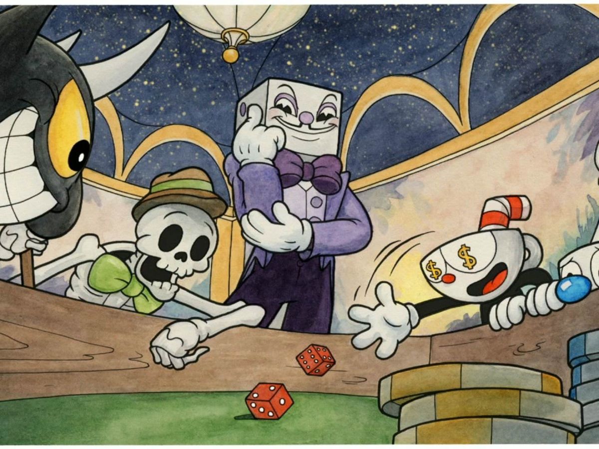 O universo tipográfico de Cuphead • B9