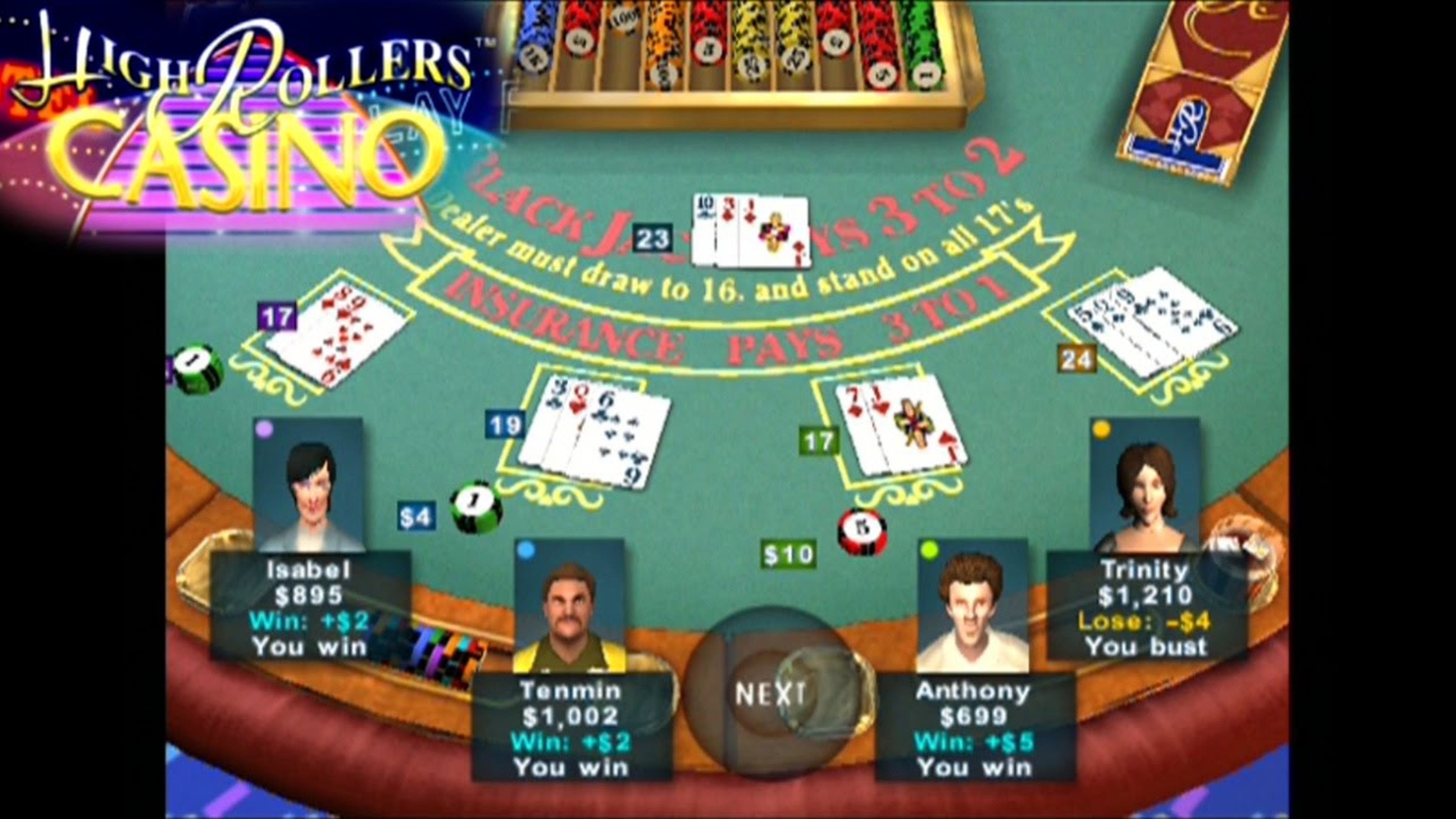 High rollers casino
