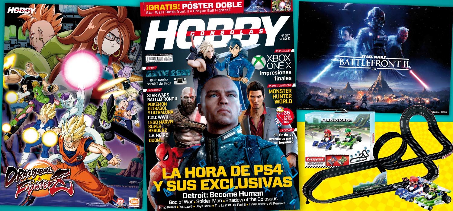 Hobby Consolas 317, a la venta con pósters de Dragon Ball y Star Wars Hobby Consolas 317