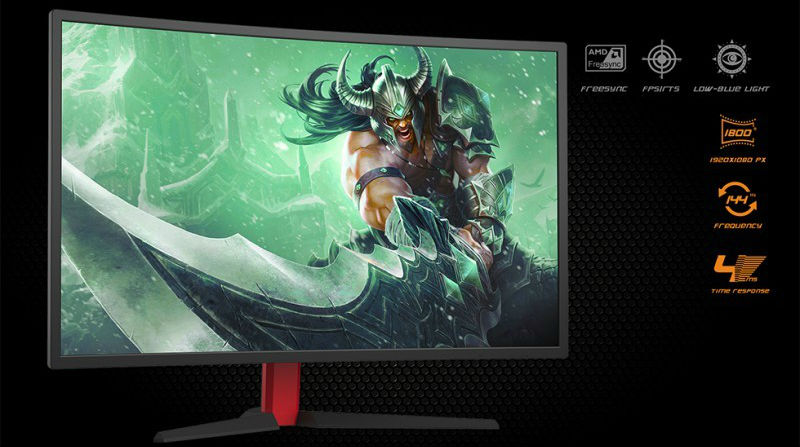 Monitor curvo gaming Monitor curvo gaming