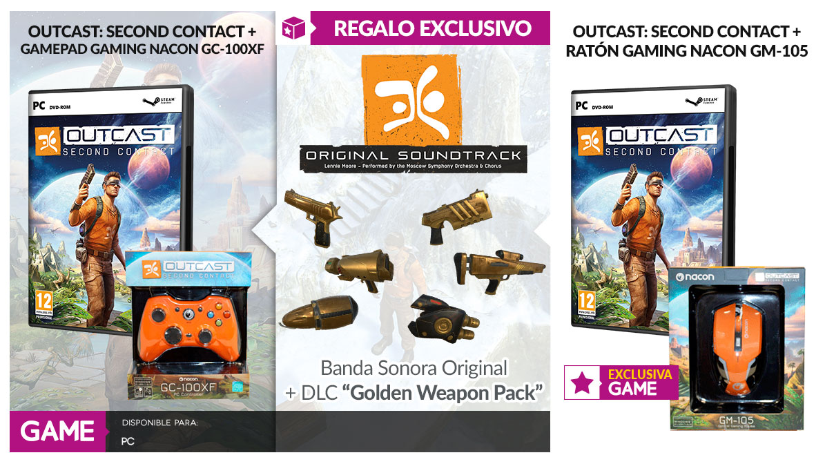 Outcast Second Contact en GAME Outcast Second Contact en GAME