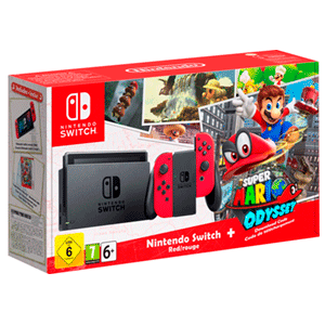 Pack Switch + Super Mario Odyssey Pack Switch + Super Mario Odyssey