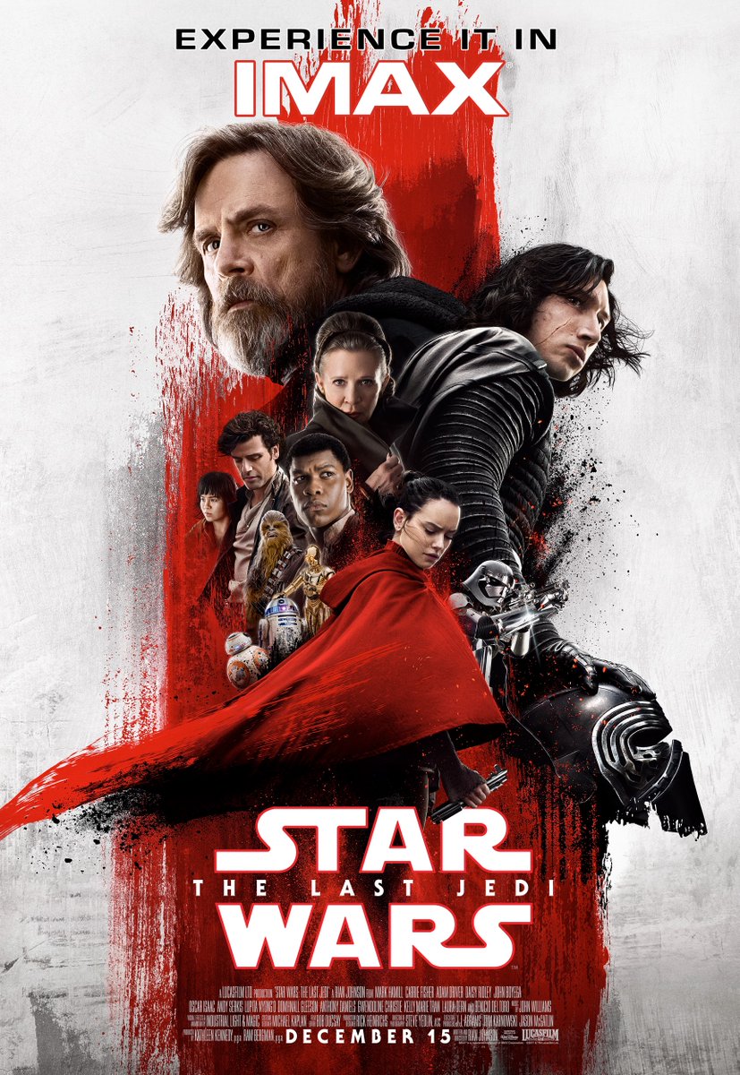 Póster IMAX Star Wars: Los últimos Jedi Póster IMAX Star Wars: Los últimos Jedi