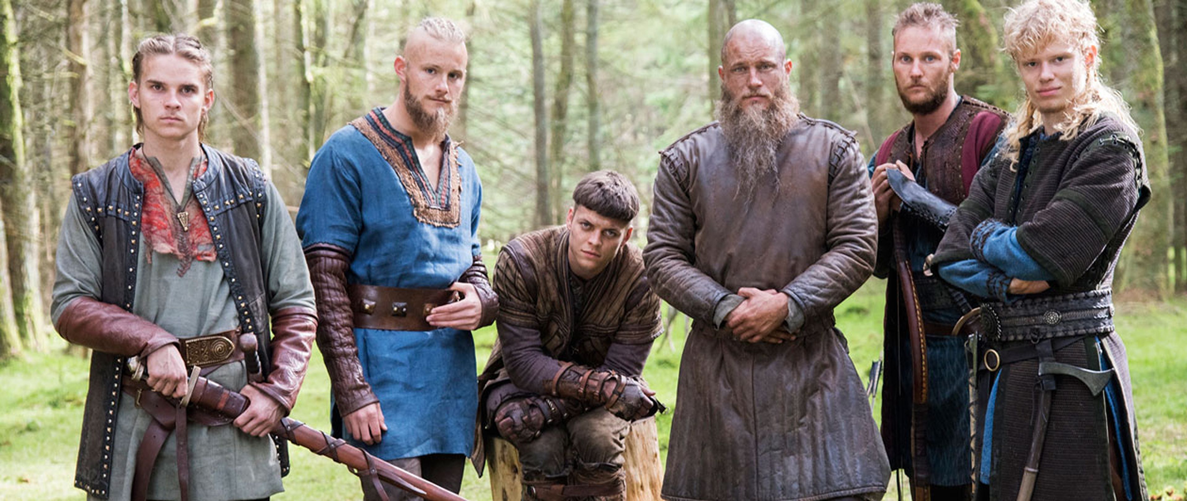 Ragnar e hijos - Vikingos