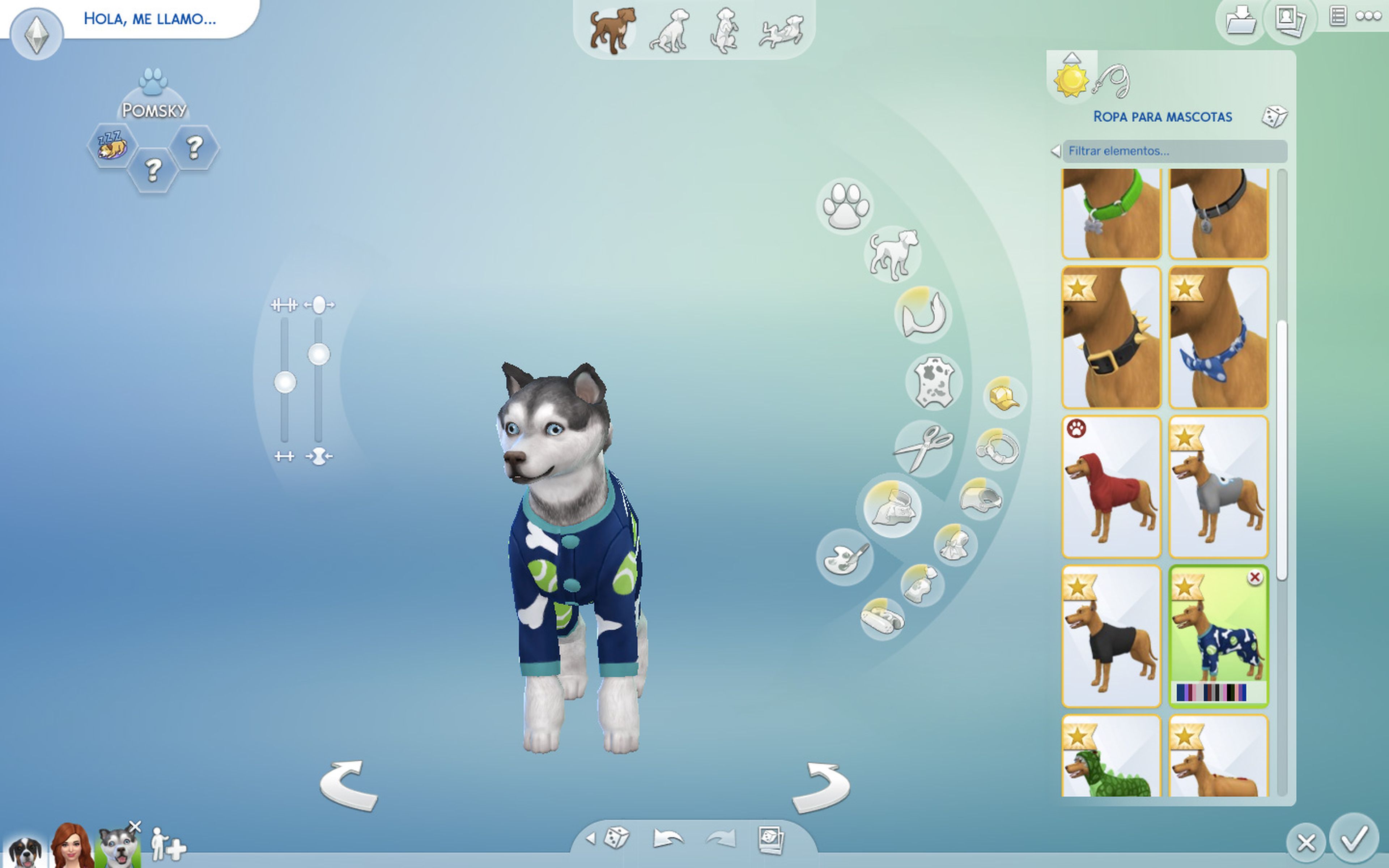 Ropa Sims 4: Perros y Gatos