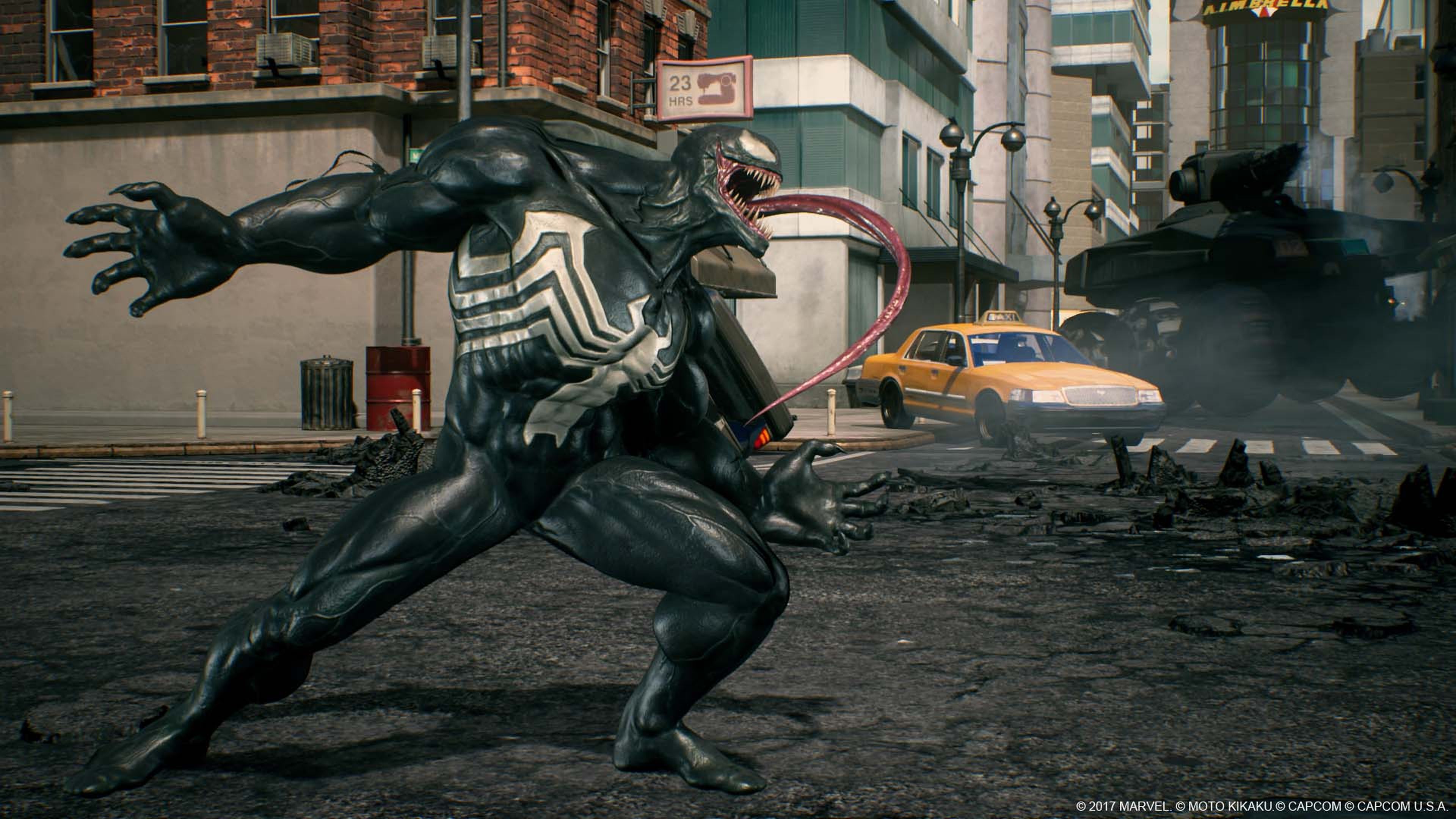 Venom en Marvel vs. Capcom Infinite