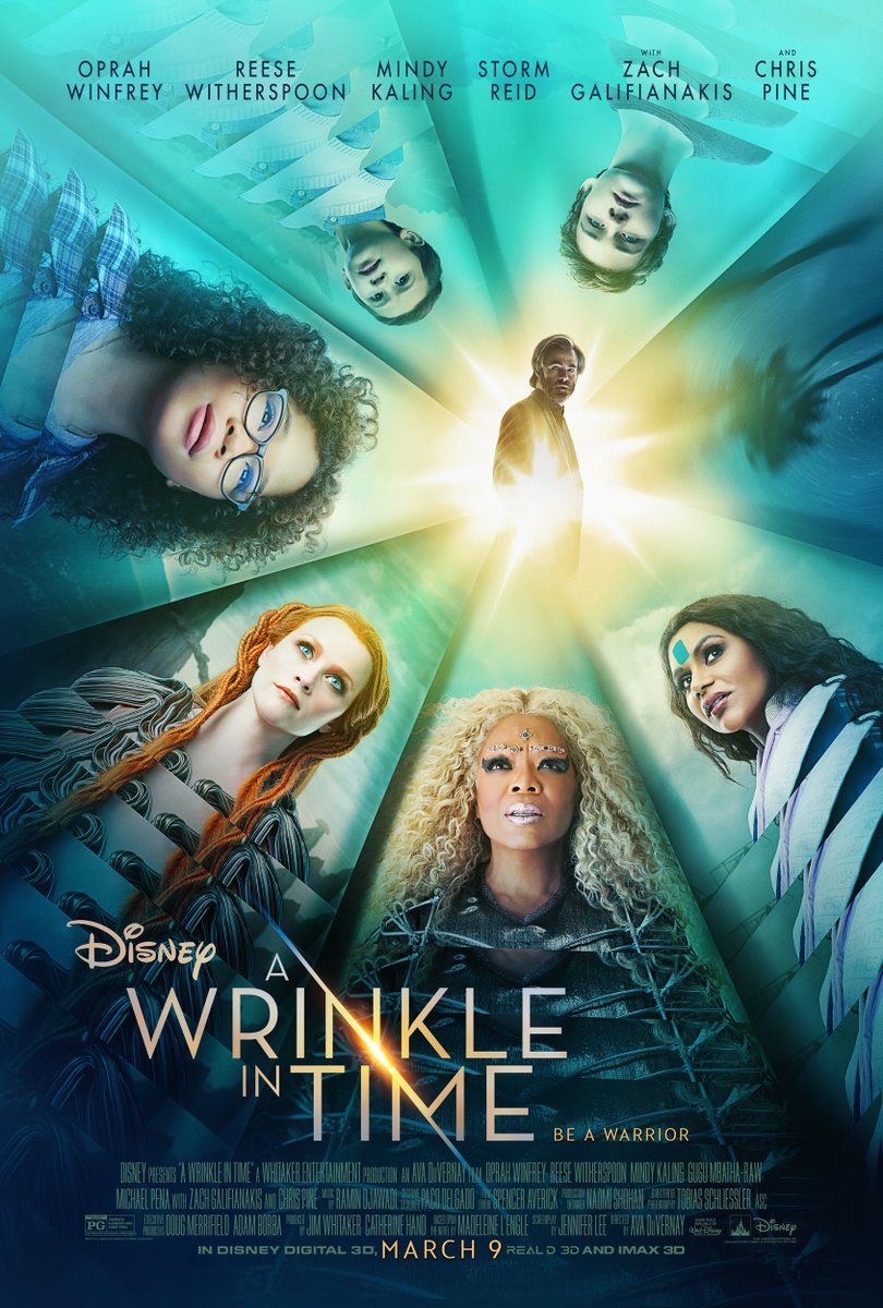 A Wrinkle in Time estrena un segundo tráiler y un nuevo poster Un giro en el tiempo, Disney, Oprah