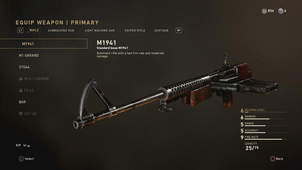 Call of Duty WWII - M1941 Call of Duty WWII - M1941