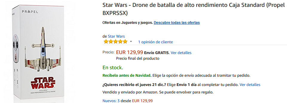 Dron de Batalla X-Wing de Propel Dron de Batalla X-Wing de Propel