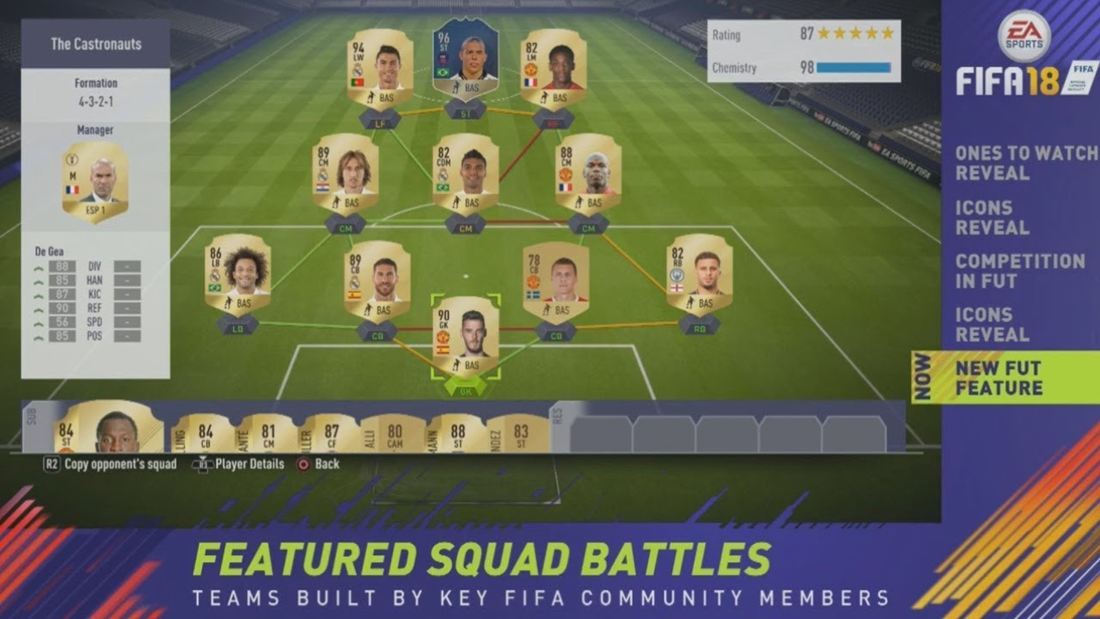 FIFA 18 Squad Battles Ultimate Team