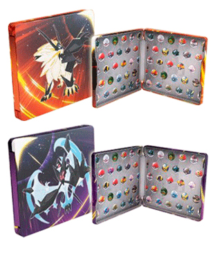 GAME Pokemon UltraSol Luna Steelbook GAME Pokemon