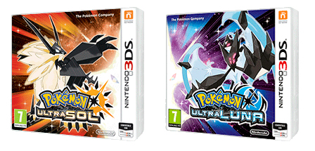 GAME Pokemon UtraSol Luna sencillos GAME Pokemon