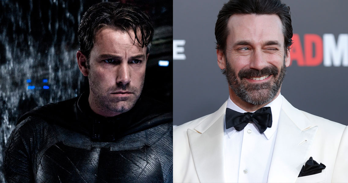 Protagonista de 'Mad Men' se postula para ser el nuevo Batman Protagonista de 'Mad Men' se postula para ser el nuevo Batman