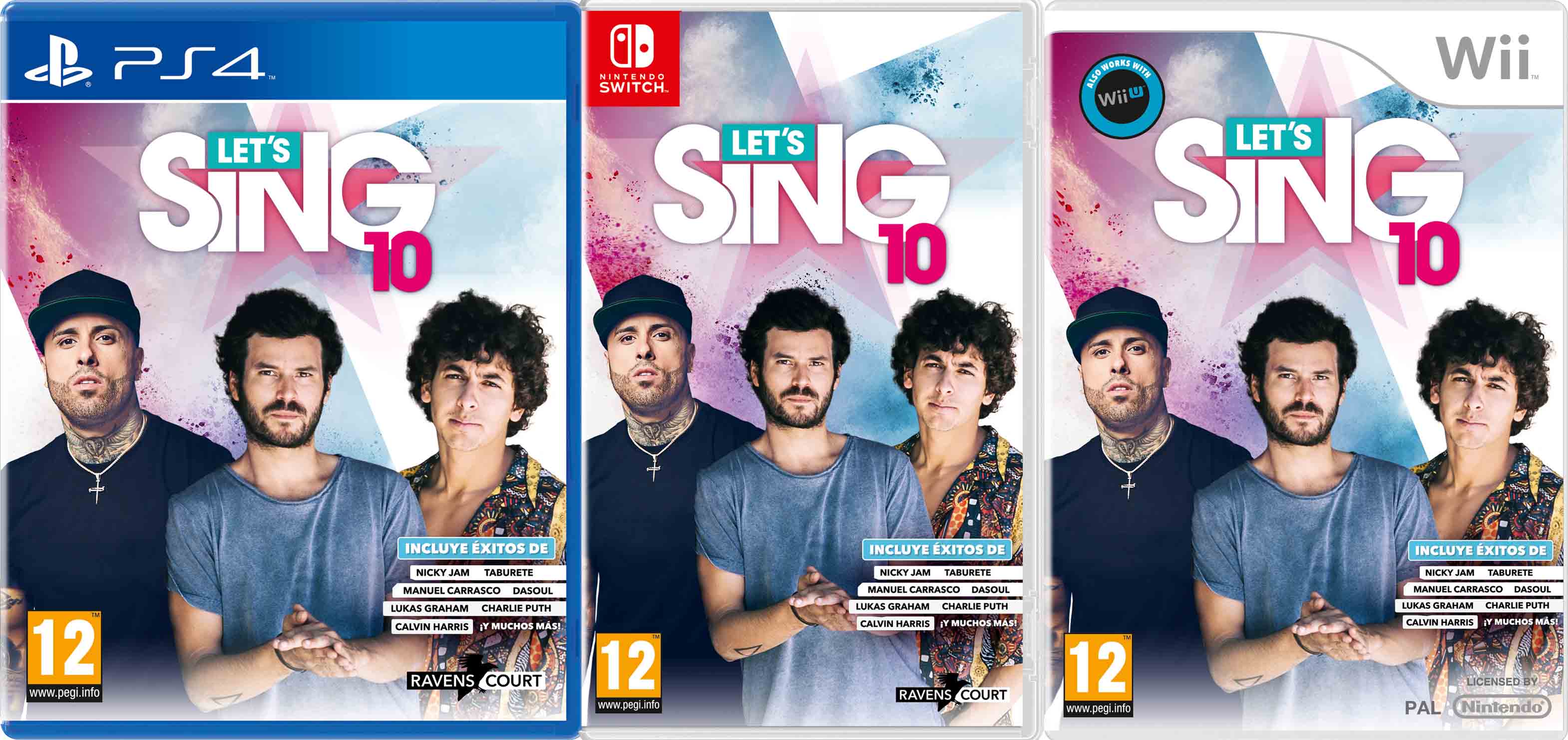 Let's Sing 10 Carátulas Let's Sing 10