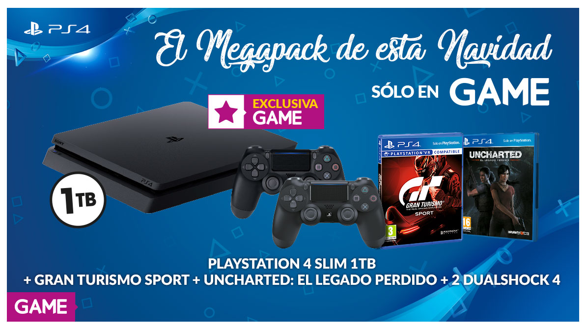 Megapack de PS4 exclusivo de GAME Megapack de PS4 exclusivo de GAME