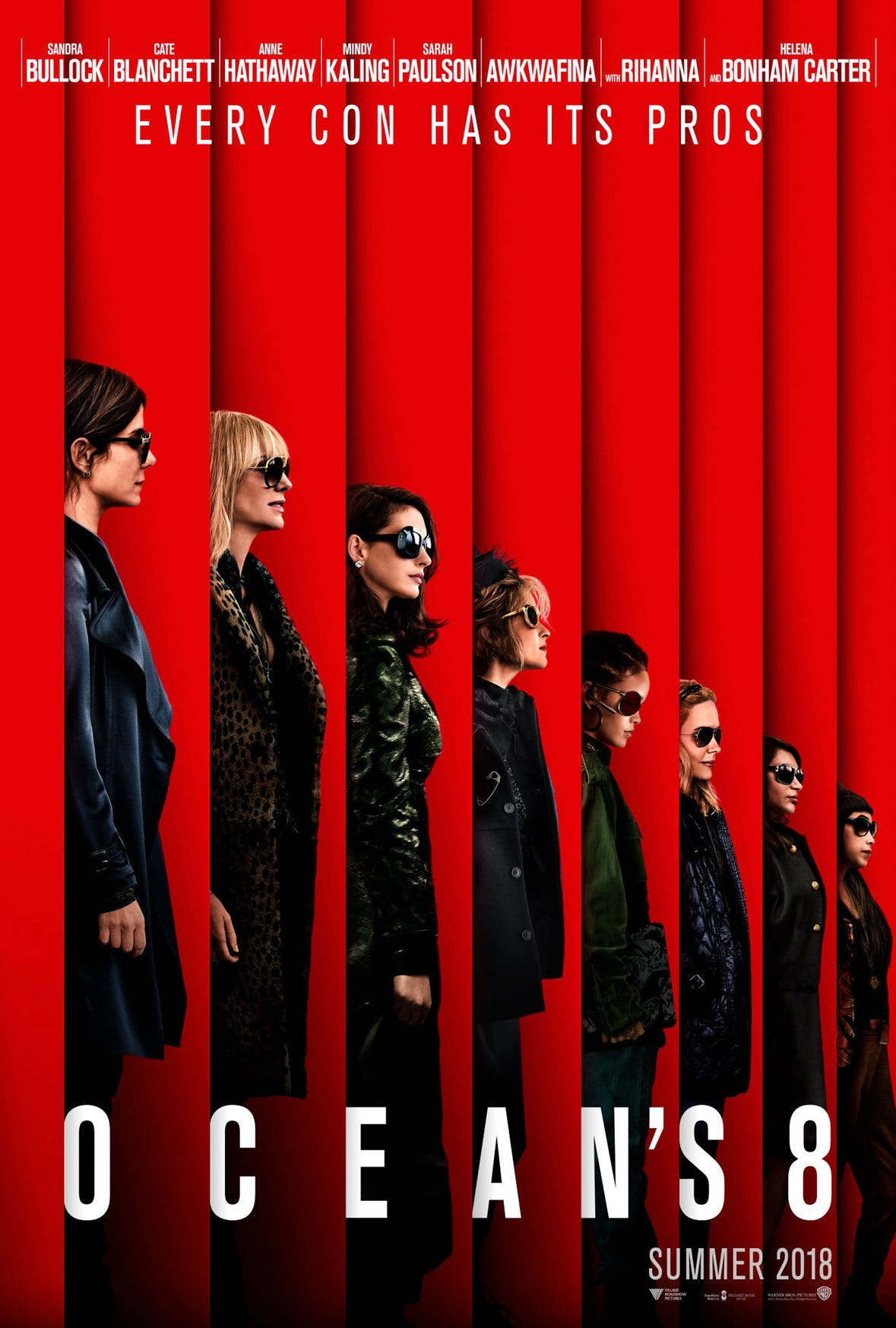 Ocean's Eight Póster Ocean's Eight Póster