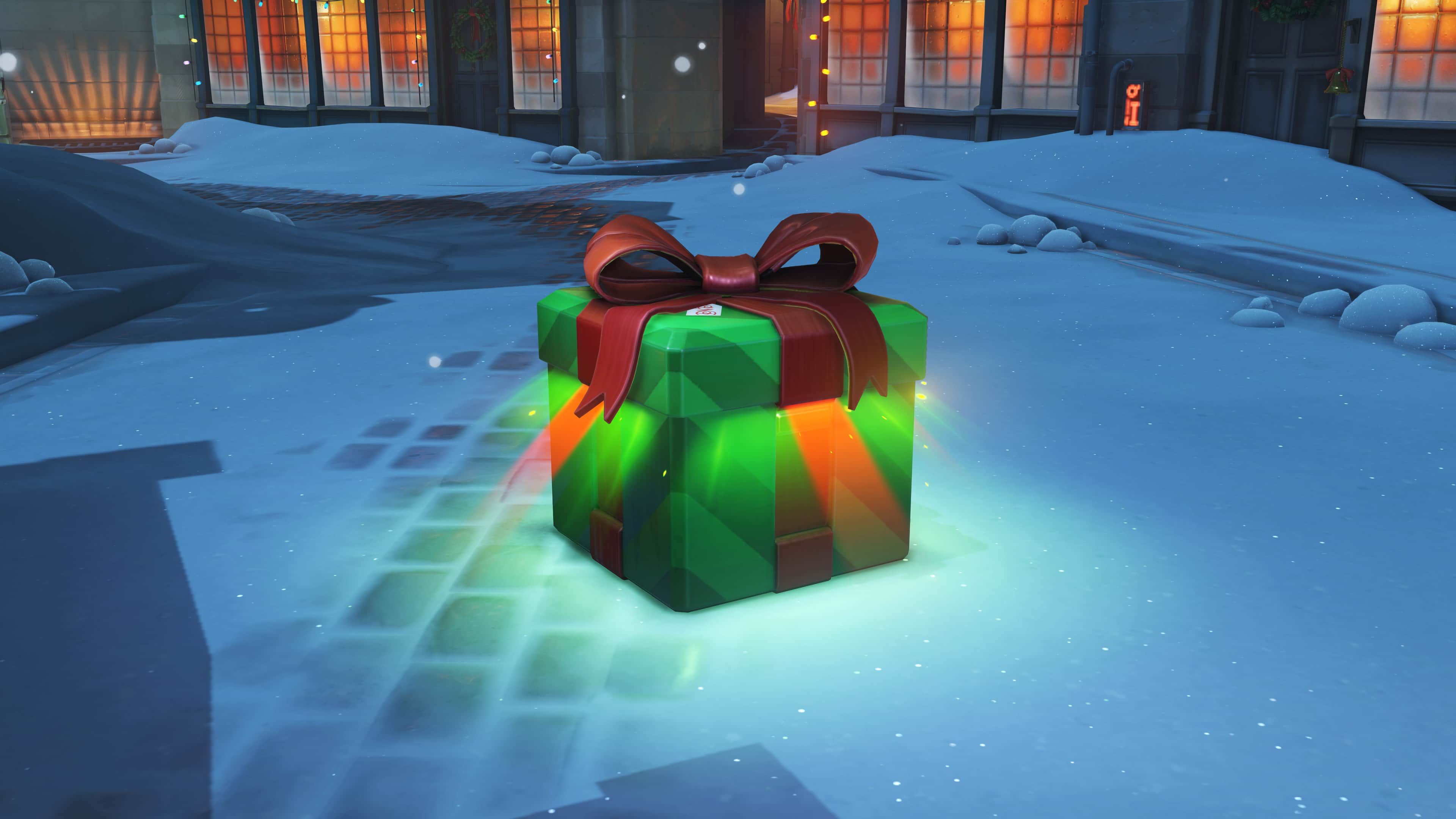 Overwatch Winter Wonderland Loot Box