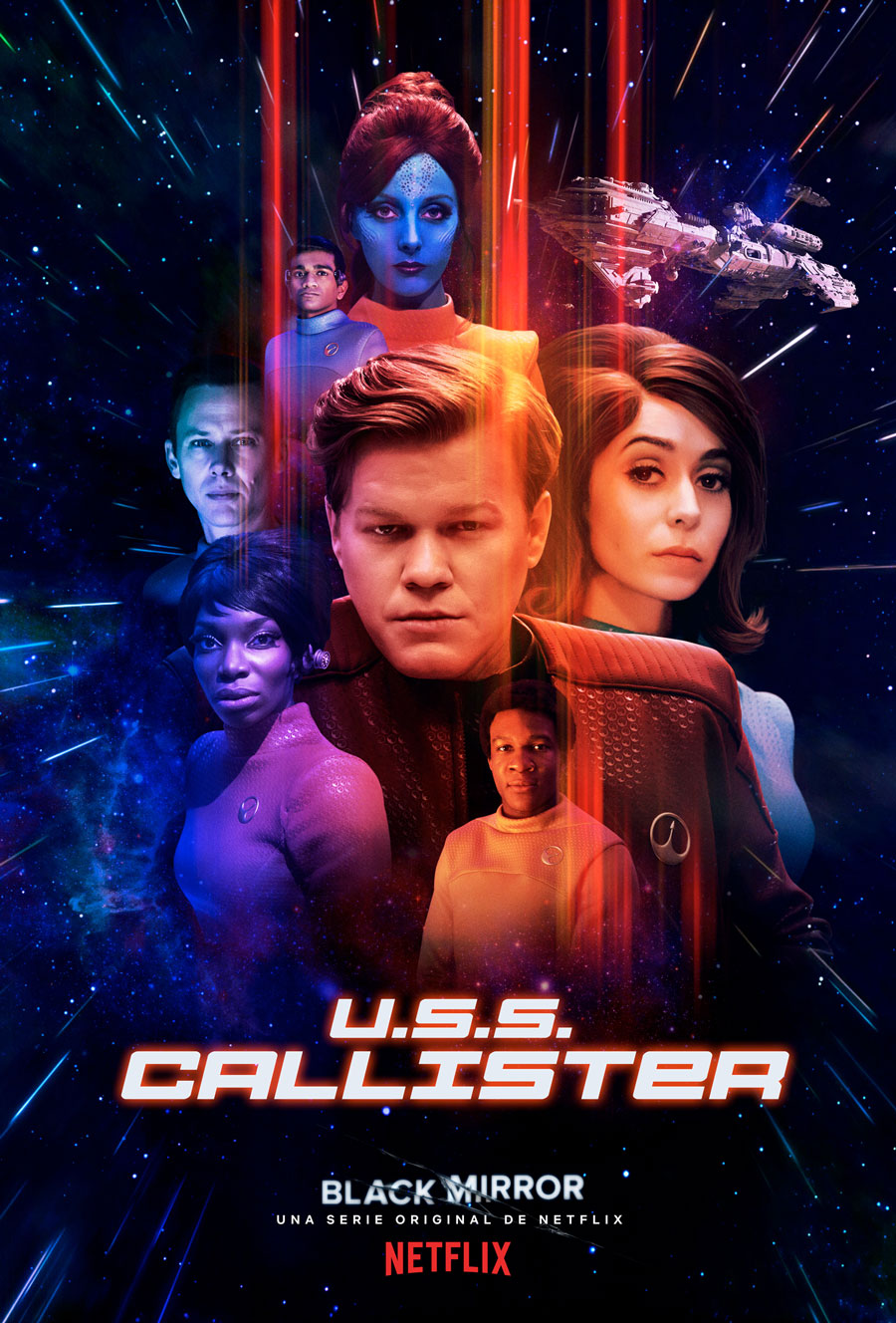 Póster U.S.S. Callister - Black Mirror temporad 4 Póster U.S.S. Callister - Black Mirror temporad 4