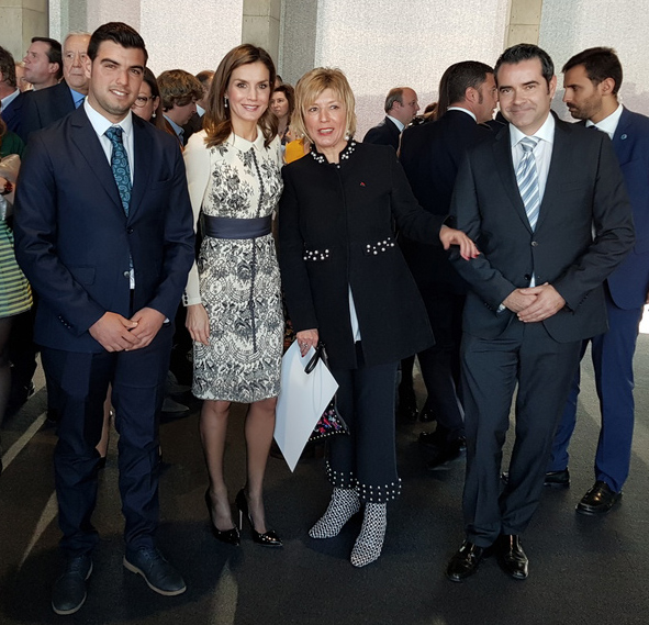 Premio Acción Magistral con la Reina Letizia Premio Acción Magistral con la Reina Letizia