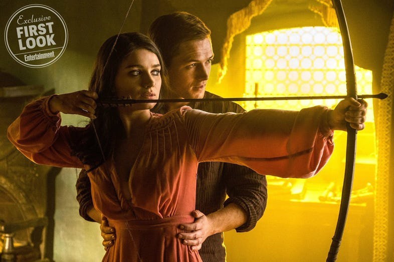 Primeras imágenes de Taron Egerton como Robin Hood Robin Hood Origins, Eve Hewson, Jamie Fox